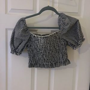 gingham top